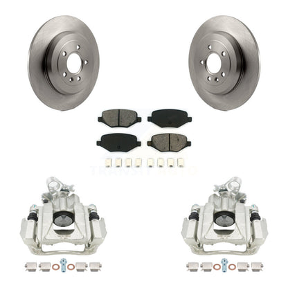 [Arrière] Disque et plaquette de frein pour Ford Explorer Flex Taurus Lincoln MKT KC8-100449S
