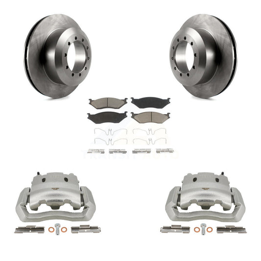 [Arrière] Disque et plaquette de frein pour Ford E-550 Super Duty F-450 F-550 Econoline KC8-100451C