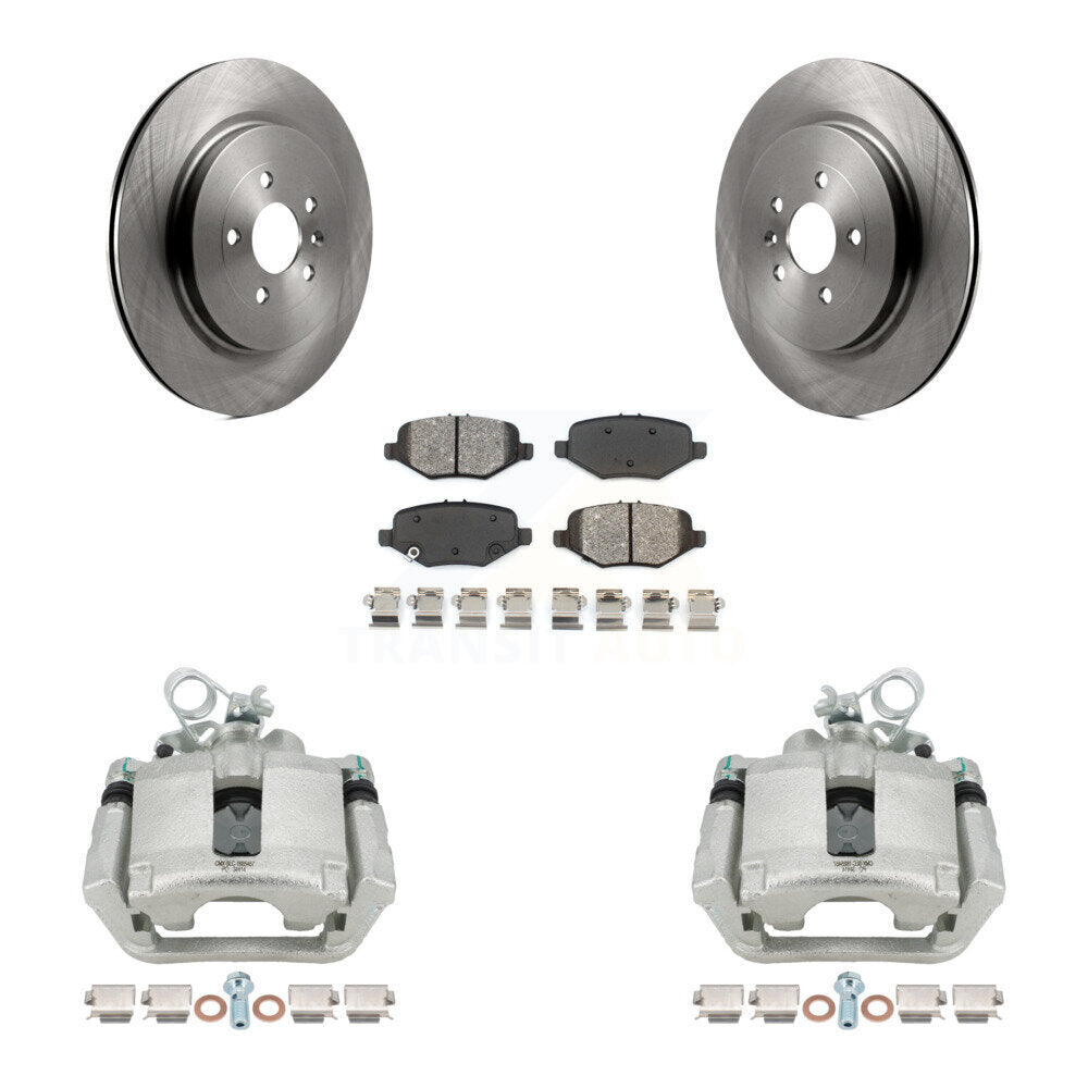 [Arrière] Disque et plaquette de frein pour Ford Explorer Flex Taurus Police MKS KC8-100451S