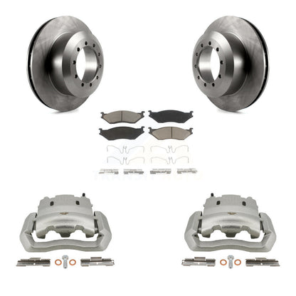 [Arrière] Disque et plaquette de frein pour Ford E-550 Super Duty F-450 F-550 Econoline KC8-100452C