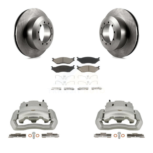 [Arrière] Disque et plaquette de frein pour Ford E-550 Super Duty F-450 F-550 Econoline KC8-100452C