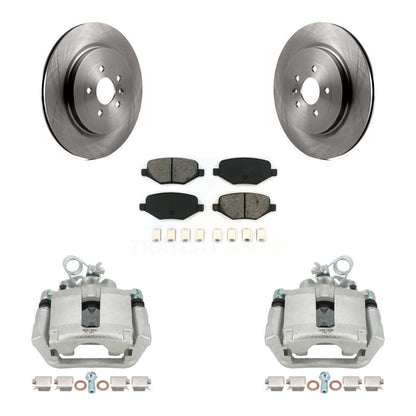 [Arrière] Disque et plaquette de frein pour Ford Explorer Police Interceptor MKS KC8-100455S