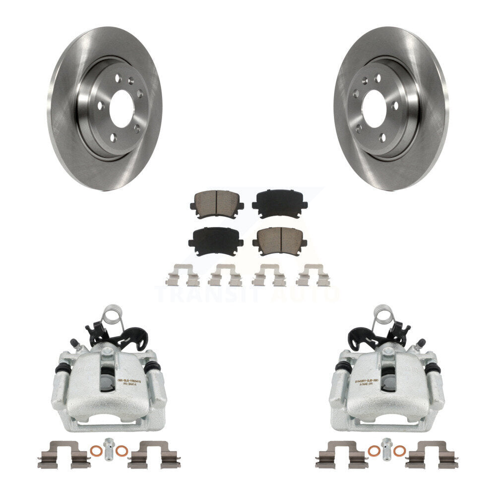 [Arrière] Disque et plaquette de frein pour 2009 Audi A4 Quattro Convertible KC8-100461C