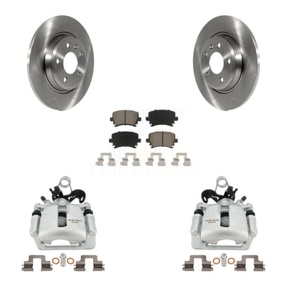[Arrière] Disque et plaquette de frein pour 2009 Audi A4 Quattro Convertible KC8-100461C