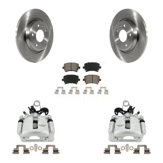 [Arrière] Disque et plaquette de frein pour 2009 Audi A4 Quattro Convertible KC8-100461C