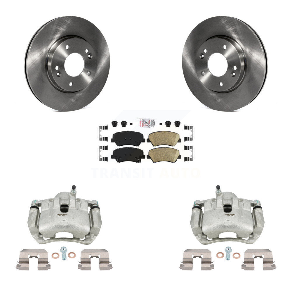 [Avant] Disque et plaquette de frein pour Hyundai Elantra GT Kia Forte Veloster Koup KC8-100465N