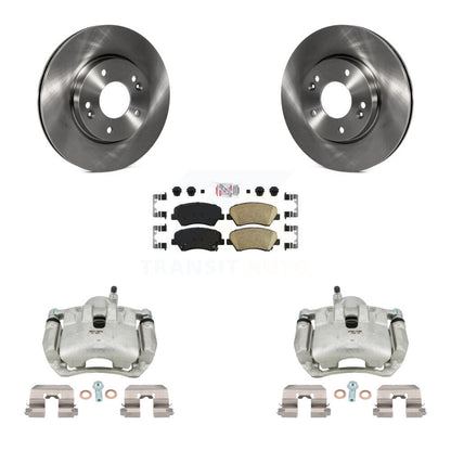 [Avant] Disque et plaquette de frein pour Hyundai Elantra GT Kia Forte Veloster Koup KC8-100465N