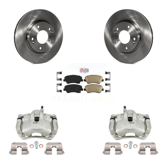 [Avant] Disque et plaquette de frein pour Hyundai Elantra GT Kia Forte Veloster Koup KC8-100466N