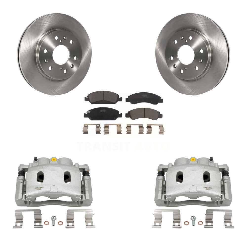 [Avant] Disque et plaquette de frein pour Chevrolet GMC Silverado 1500 Sierra Tahoe KC8-100466T