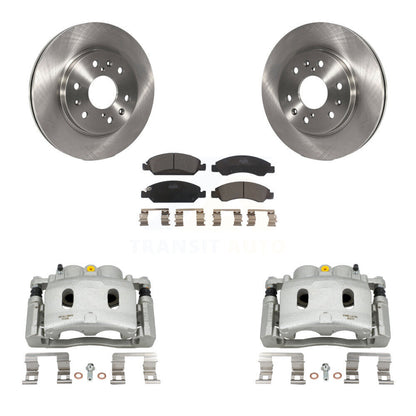 [Avant] Disque et plaquette de frein pour Chevrolet GMC Silverado 1500 Sierra Tahoe KC8-100466T