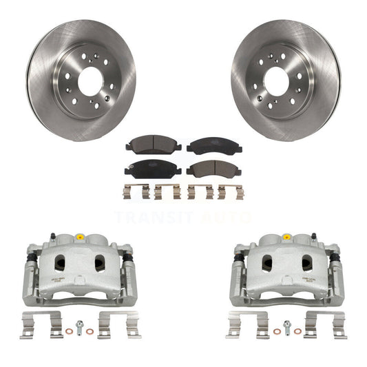 [Avant] Disque et plaquette de frein pour Chevrolet GMC Silverado 1500 Sierra Tahoe KC8-100466T