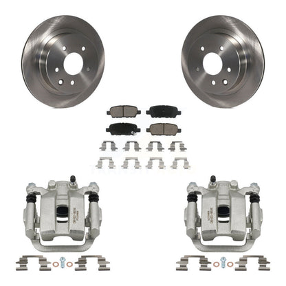 [Arrière] Disque et plaquette de frein pour INFINITI G35 With Single Piston KC8-100474C