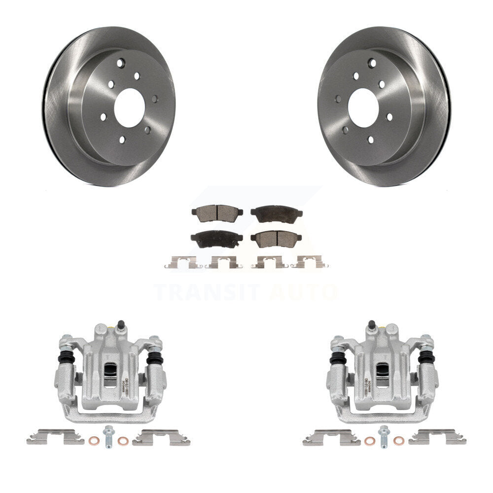 [Arrière] Disque et plaquette de frein pour Nissan Frontier Xterra Suzuki Equator KC8-100476P