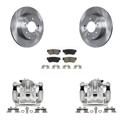 [Arrière] Disque et plaquette de frein pour 2006 Hyundai Sonata 3.3L To 03 06 KC8-100485C