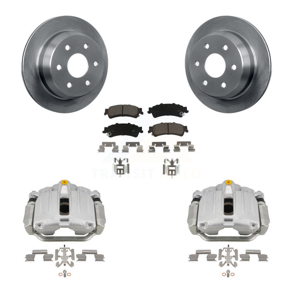 [Arrière] Disque et plaquette de frein pour Chevrolet GMC Silverado 1500 Sierra Astro KC8-100487C