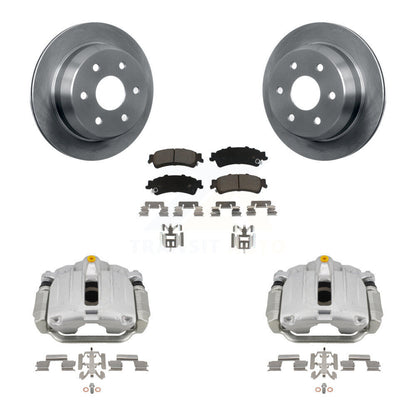 [Arrière] Disque et plaquette de frein pour Chevrolet GMC Silverado 1500 Sierra Astro KC8-100487C