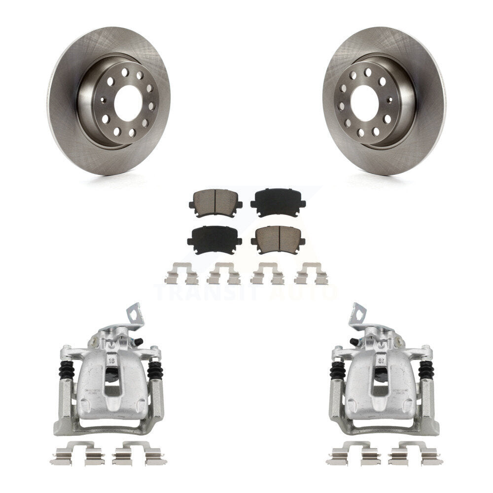 [Arrière] Disque et plaquette de frein pour 2008 Volkswagen Passat 2.0L KC8-100502C