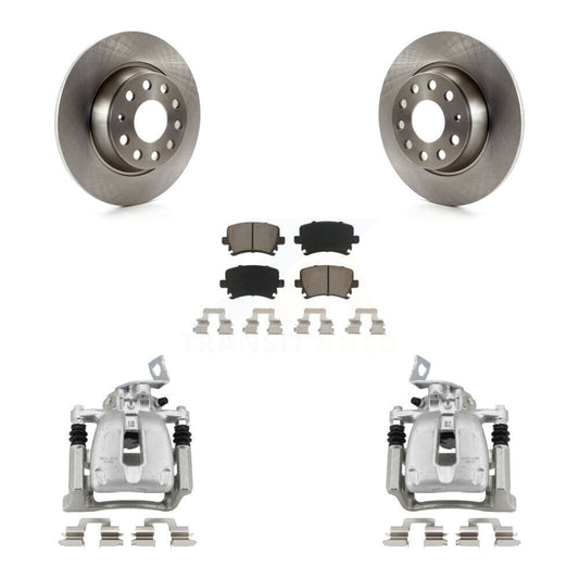 [Arrière] Disque et plaquette de frein pour 2008 Volkswagen Passat 2.0L KC8-100502C