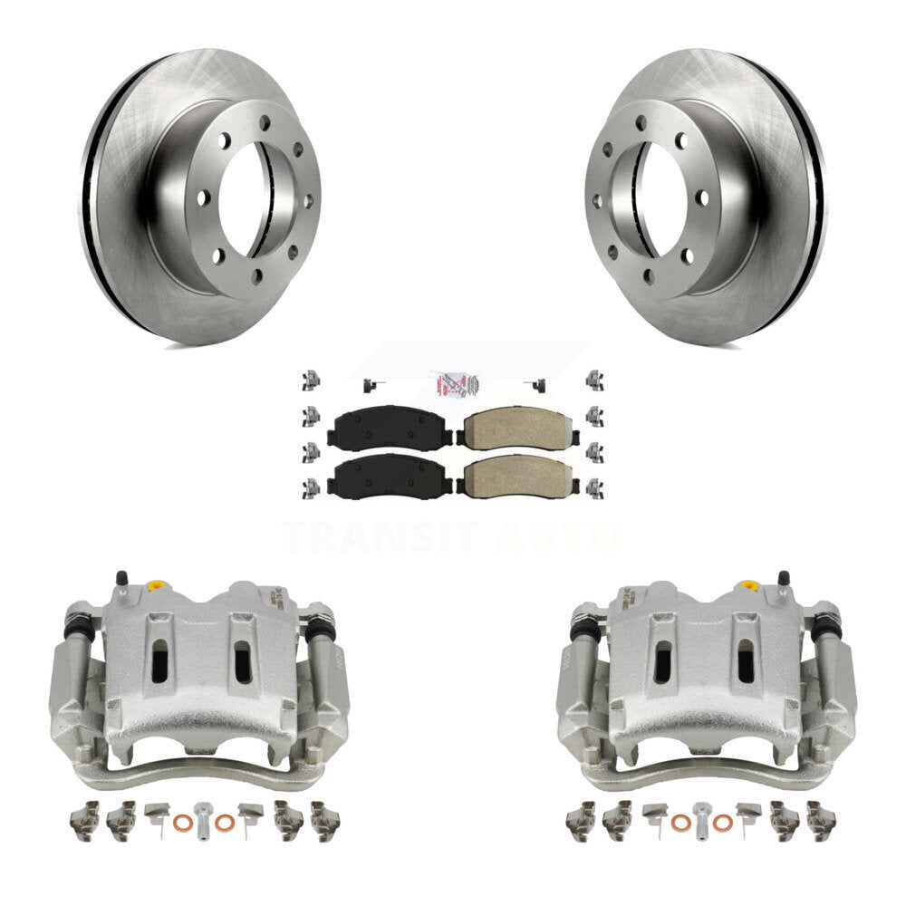 [Avant] Disque et plaquette de frein pour Ford F-250 Super Duty F-350 4WD KC8-100508N