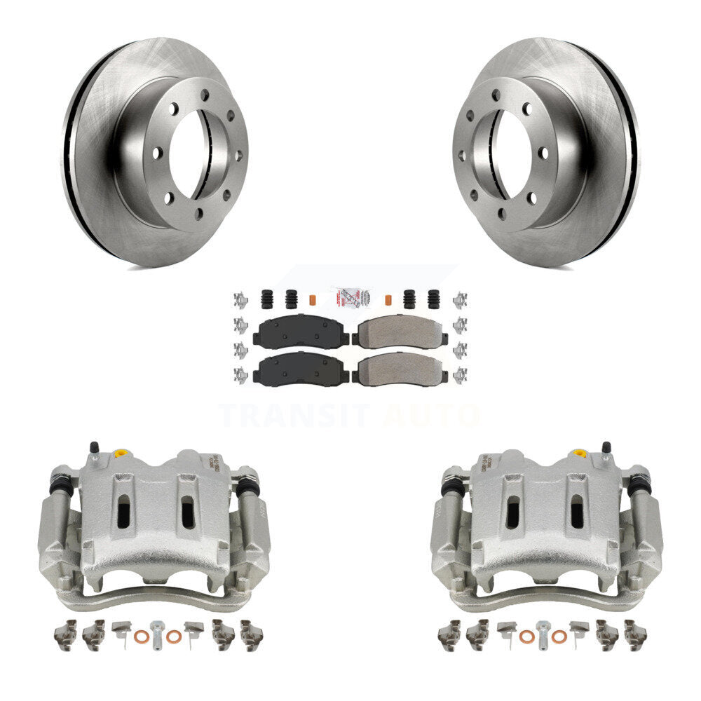 [Avant] Disque et plaquette de frein pour Ford F-250 Super Duty F-350 KC8-100512N