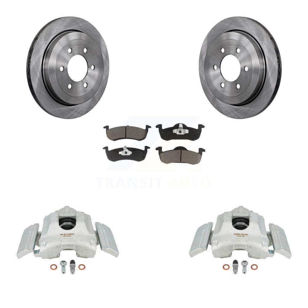 [Arrière] Disque et plaquette de frein pour 2007-2017 Ford Expedition Lincoln Navigator KC8-100522C