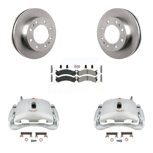 [Avant] Disque et plaquette de frein pour Chevrolet GMC Express 3500 Savana KC8-100527N