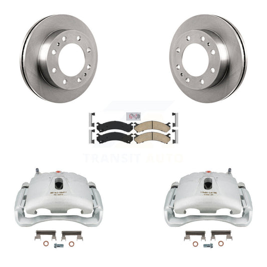 [Avant] Disque et plaquette de frein pour Chevrolet GMC Express 3500 Savana Sierra KC8-100528N