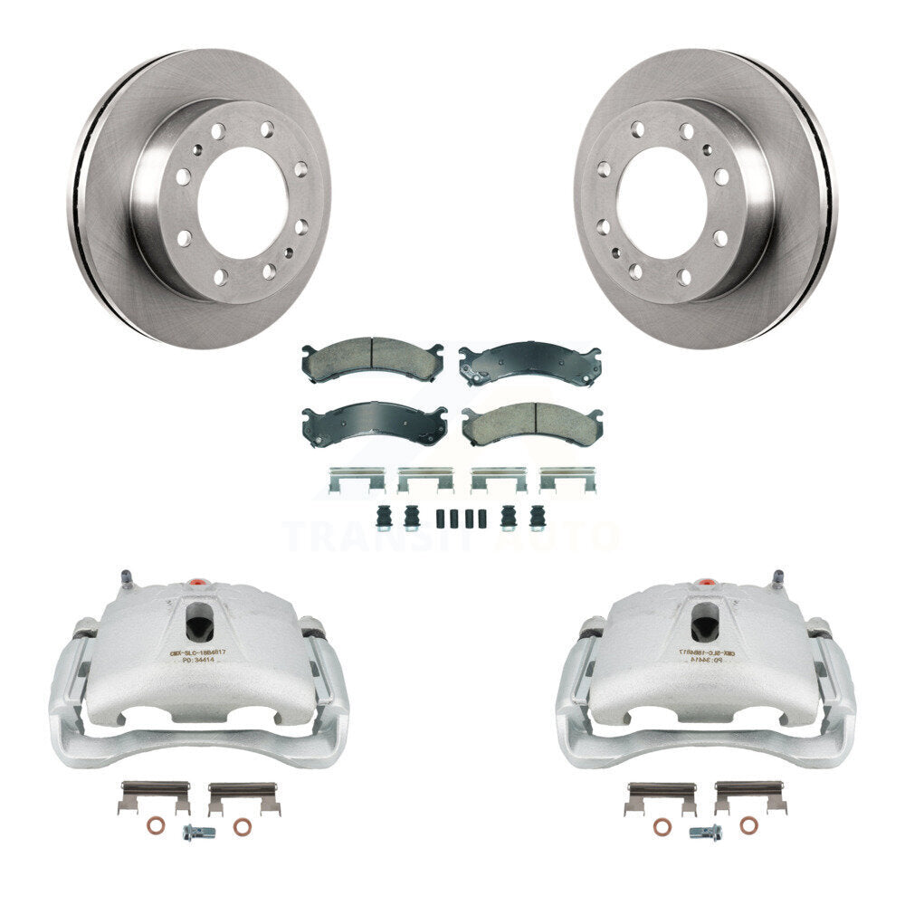 [Avant] Disque et plaquette de frein pour Chevrolet GMC Express 3500 Savana Sierra KC8-100529N