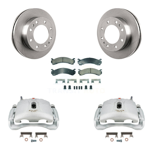 [Avant] Disque et plaquette de frein pour Chevrolet GMC Express 3500 Savana Sierra KC8-100529N