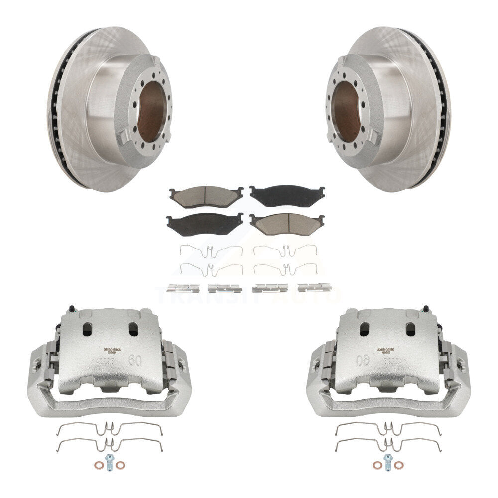 [Arrière] Disque et plaquette de frein pour Ford F-450 Super Duty F-550 International KC8-100530C