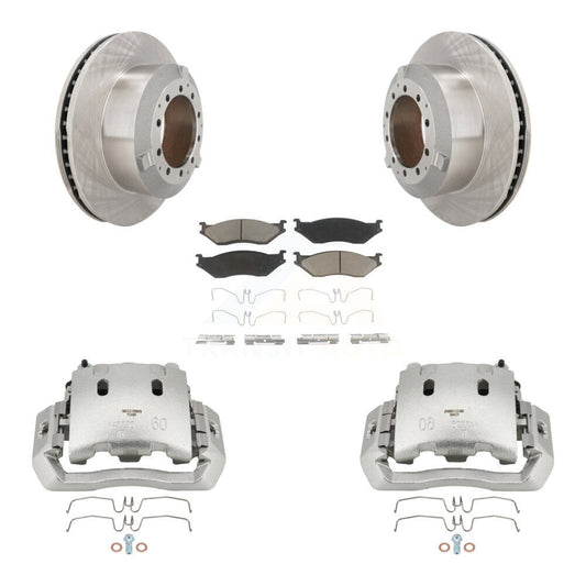 [Arrière] Disque et plaquette de frein pour Ford F-450 Super Duty F-550 International KC8-100530C