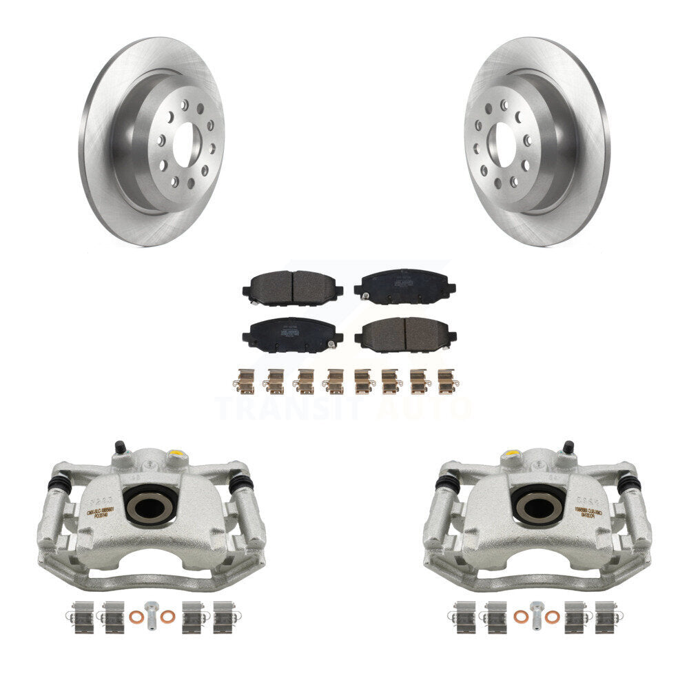 [Arrière] Disque et plaquette de frein pour 2018-2020 Jeep Wrangler Rubicon KC8-100530P