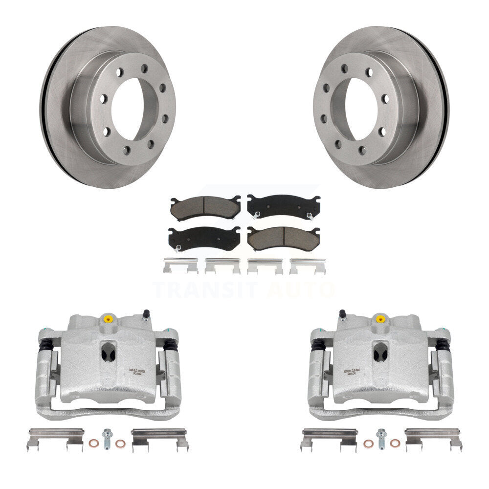 [Arrière] Disque et plaquette de frein pour GMC Chevrolet Sierra 2500 HD Silverado 3500 KC8-100534C