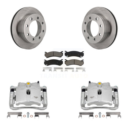 [Arrière] Disque et plaquette de frein pour GMC Chevrolet Sierra 2500 HD Silverado 3500 KC8-100534C