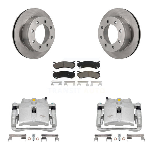 [Arrière] Disque et plaquette de frein pour GMC Chevrolet Sierra 2500 HD Silverado 3500 KC8-100534C
