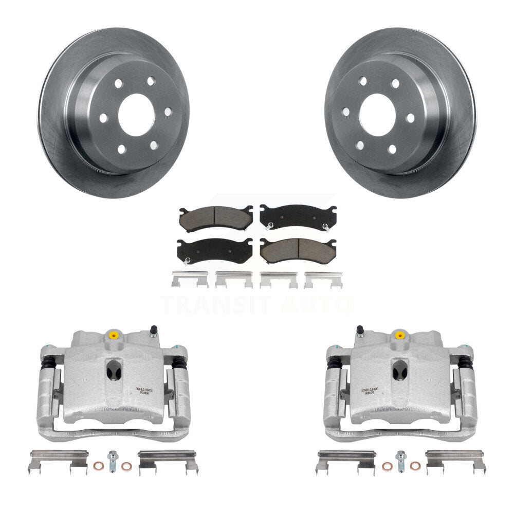[Arrière] Disque et plaquette de frein pour Chevrolet Silverado 2500 HD Suburban GMC KC8-100536C