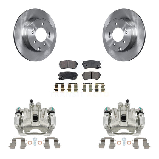 [Arrière] Disque et plaquette de frein pour 2015-2016 Hyundai Sonata GAS engine KC8-100538P