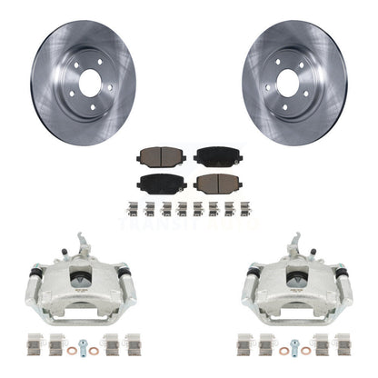 [Arrière] Disque et plaquette de frein pour 2014-2020 Dodge Journey KC8-100548C