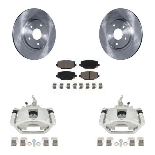 [Arrière] Disque et plaquette de frein pour 2014-2020 Dodge Journey KC8-100548C