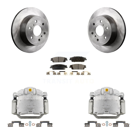 [Arrière] Disque et plaquette de frein pour GMC Chevrolet Sierra 1500 Silverado KC8-100550P