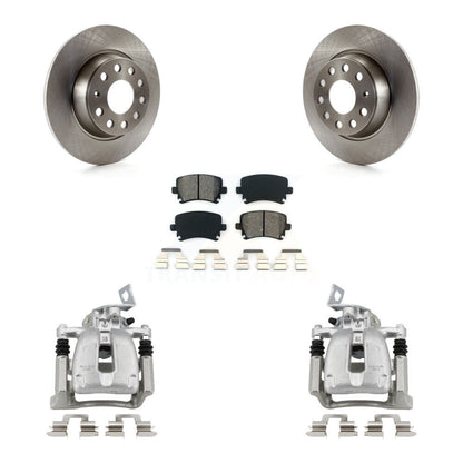 [Arrière] Disque et plaquette de frein pour 2008 Volkswagen Passat 2.0L KC8-100551S