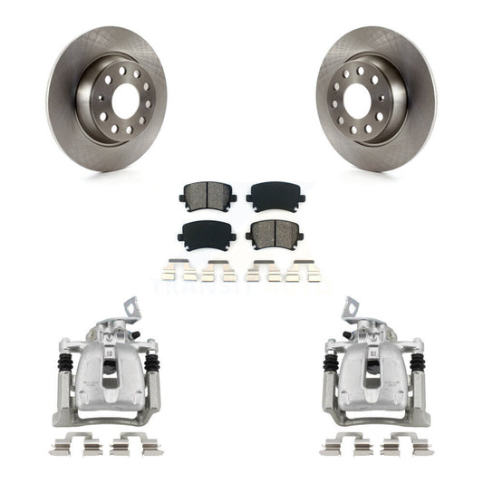 [Arrière] Disque et plaquette de frein pour 2008 Volkswagen Passat 2.0L KC8-100551S