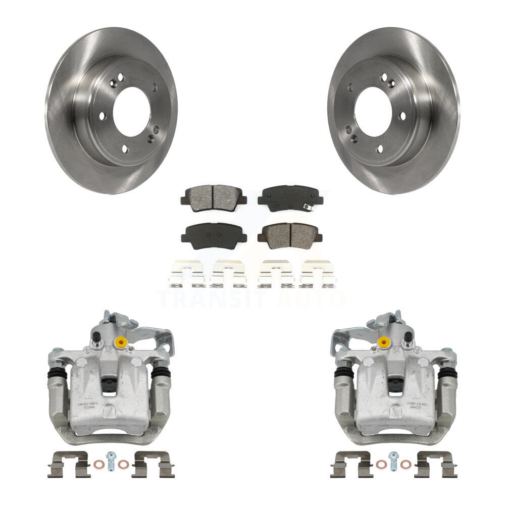 [Arrière] Disque et plaquette de frein pour Hyundai Elantra GT Kia Forte Veloster KC8-100562S