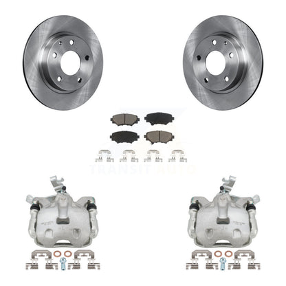 [Arrière] Disque et plaquette de frein pour 2014-2016 Mazda 3 Sport 2.5L/2.0L KC8-100566C
