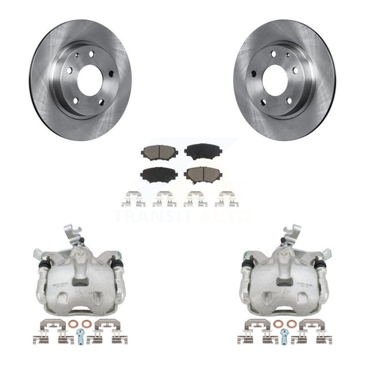 [Arrière] Disque et plaquette de frein pour 2014-2016 Mazda 3 Sport 2.5L/2.0L KC8-100566C