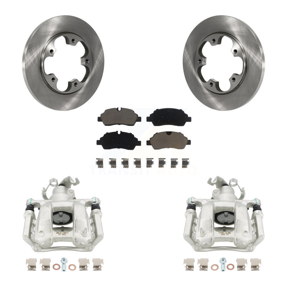 [Arrière] Disque et plaquette de frein pour Ford Transit-250 Transit-150 Transit-350 HD KC8-100568C
