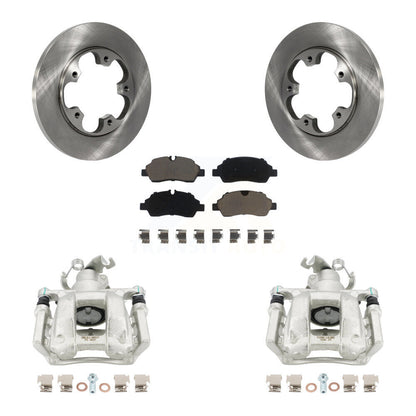 [Arrière] Disque et plaquette de frein pour Ford Transit-250 Transit-150 Transit-350 HD KC8-100568C
