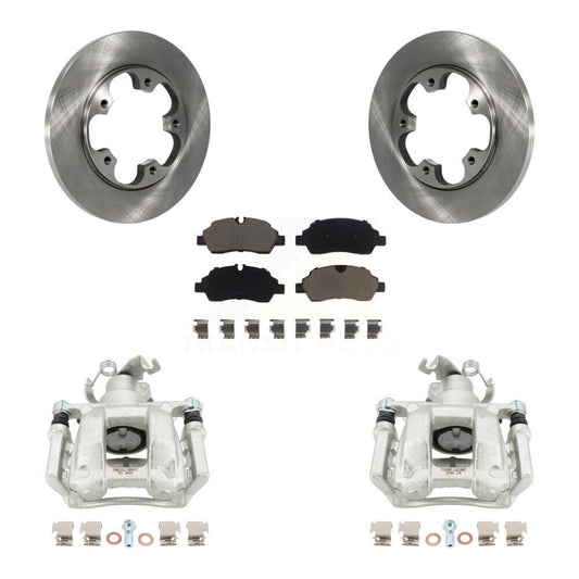 [Arrière] Disque et plaquette de frein pour Ford Transit-250 Transit-150 Transit-350 HD KC8-100568C
