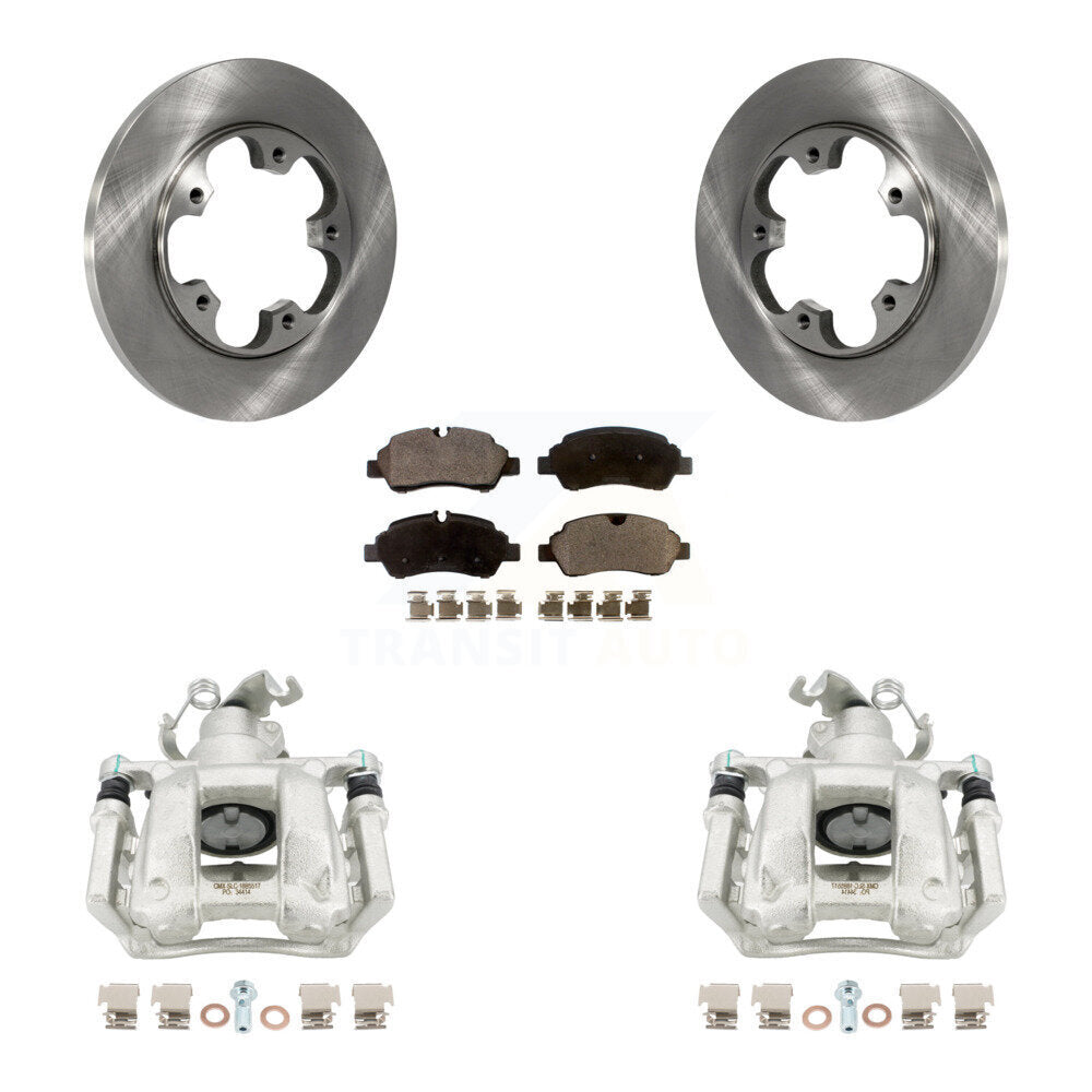 [Arrière] Disque et plaquette de frein pour Ford Transit-250 Transit-150 HD KC8-100572P