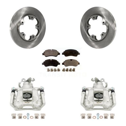 [Arrière] Disque et plaquette de frein pour Ford Transit-250 Transit-150 HD KC8-100572P